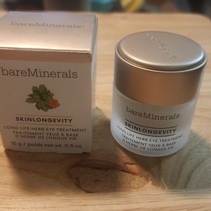 Bare Minerals SKINLONGEVITY® LONG LIFE HERB EYE TREATMENT Cream new